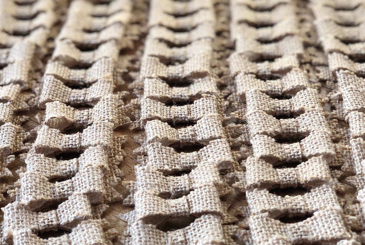 Mini burlap bows
