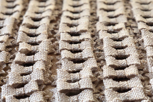 Mini burlap bows
