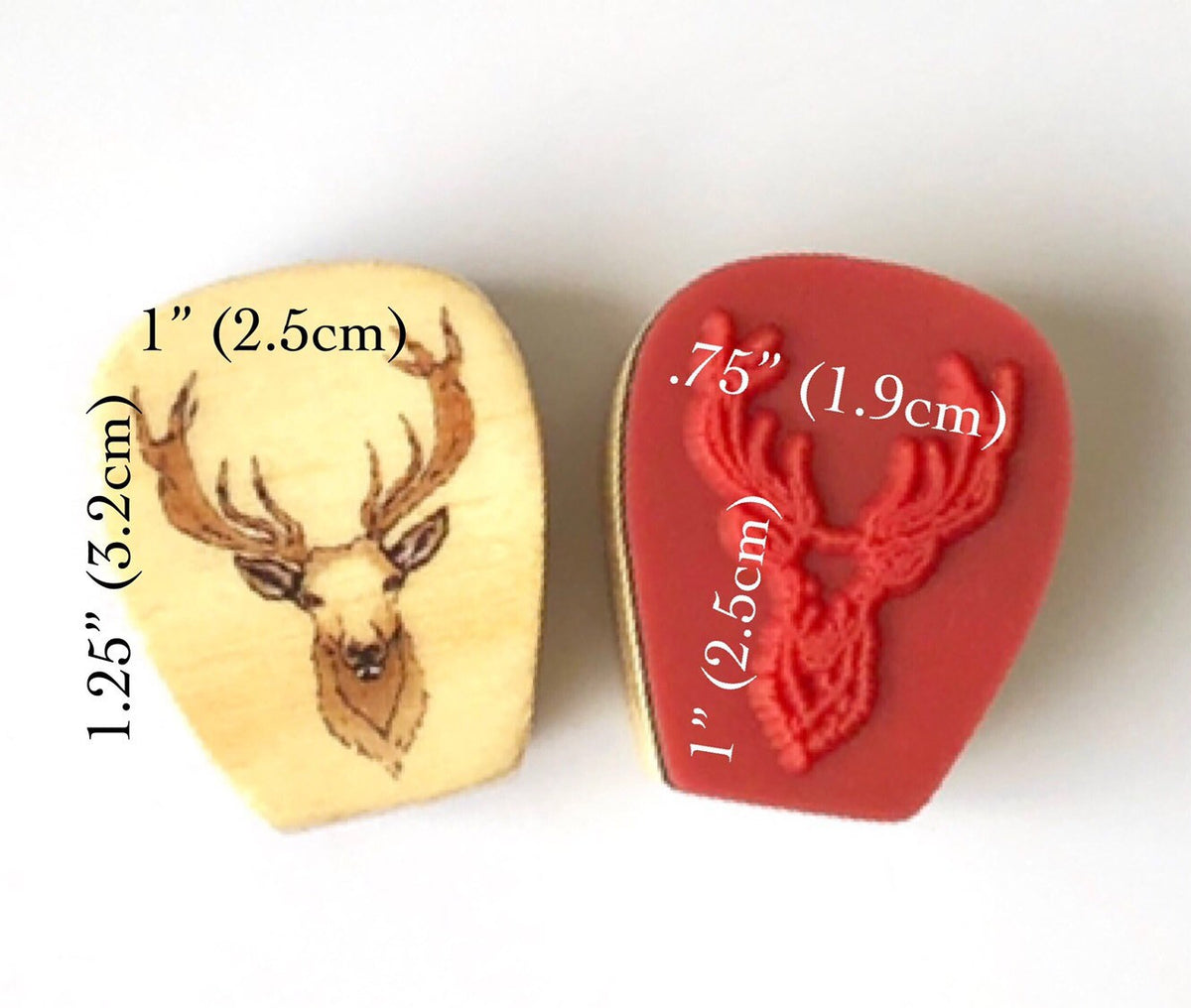 Fall Rubber Stamp Set, Nature Craft Stamps