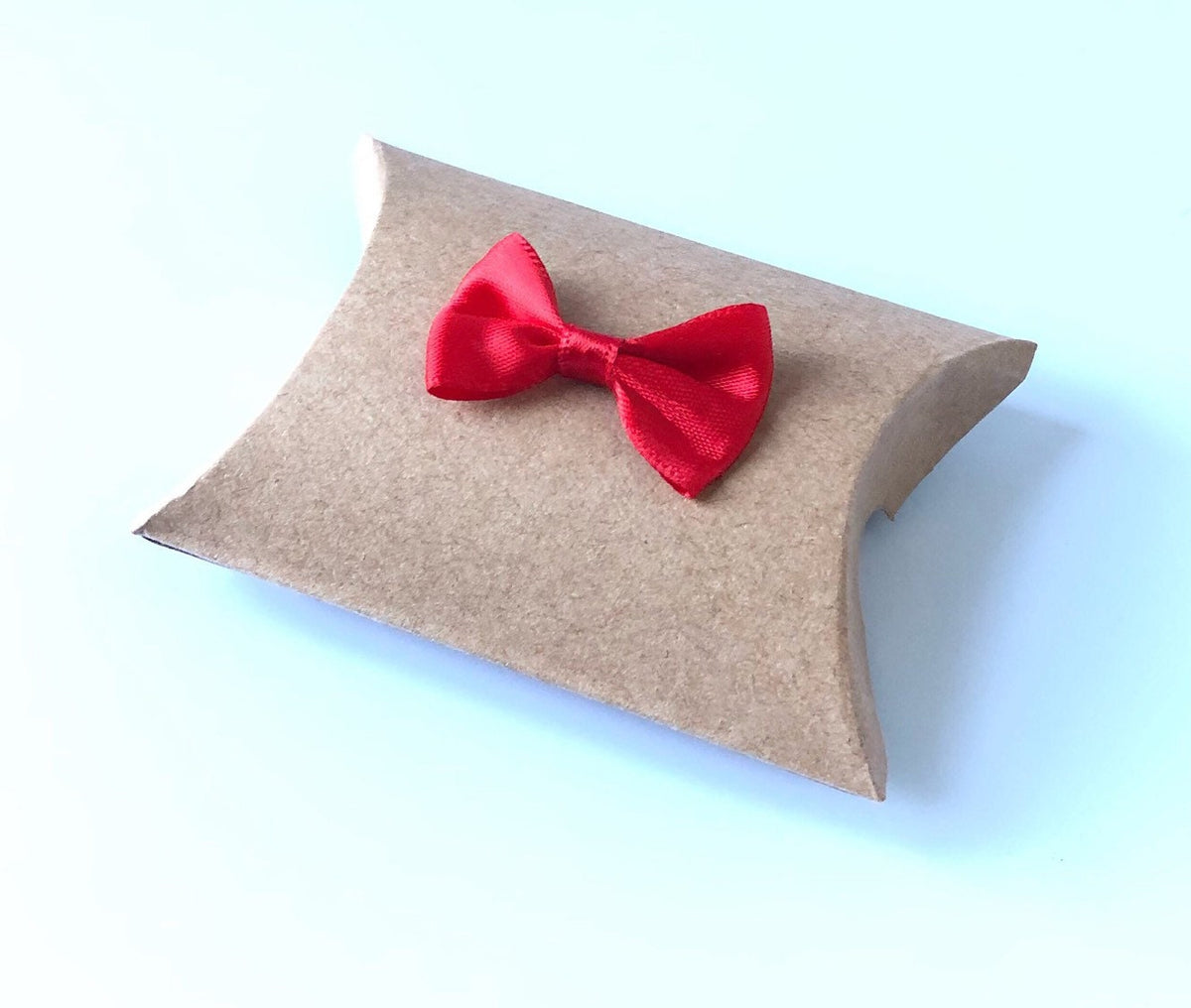 Kraft pillow gift boxes, view 4