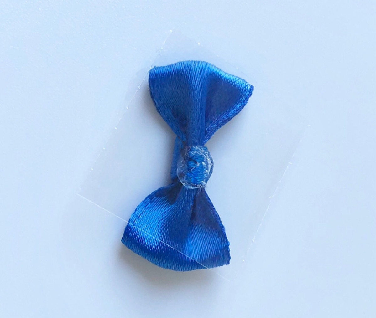 Mini satin self-adhesive bows, view 3