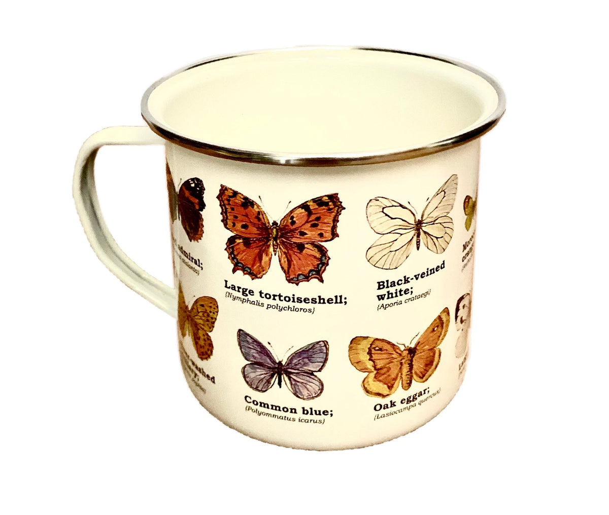 Butterfly Enamel Cup Seed Planting Gift Set