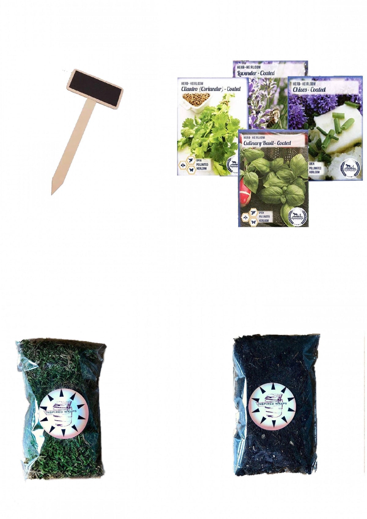 Butterfly Enamel Cup Seed Planting Gift Set