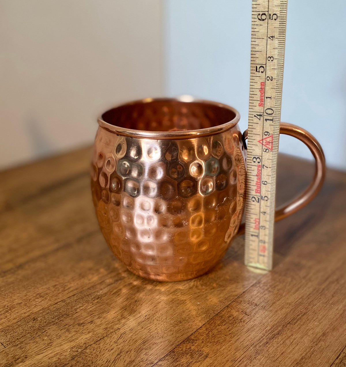 Copper Moscow Mule Mug Gift Set, Shot Glass & Candied Ginger