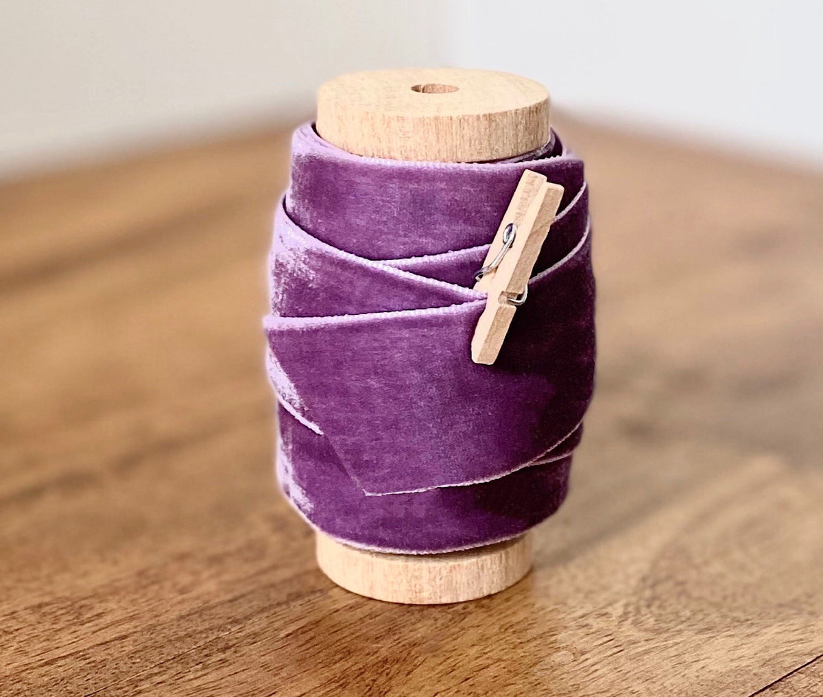 Lavender Velvet Ribbon, 1-Inch Wide, Gift Wrapping & Crafts