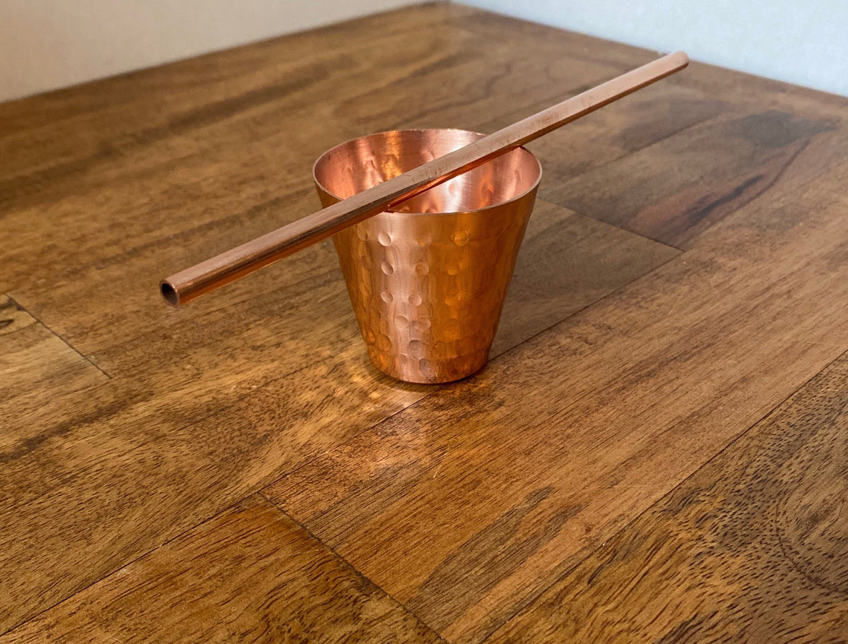 Copper Moscow Mule Mug Gift Set, Shot Glass & Candied Ginger