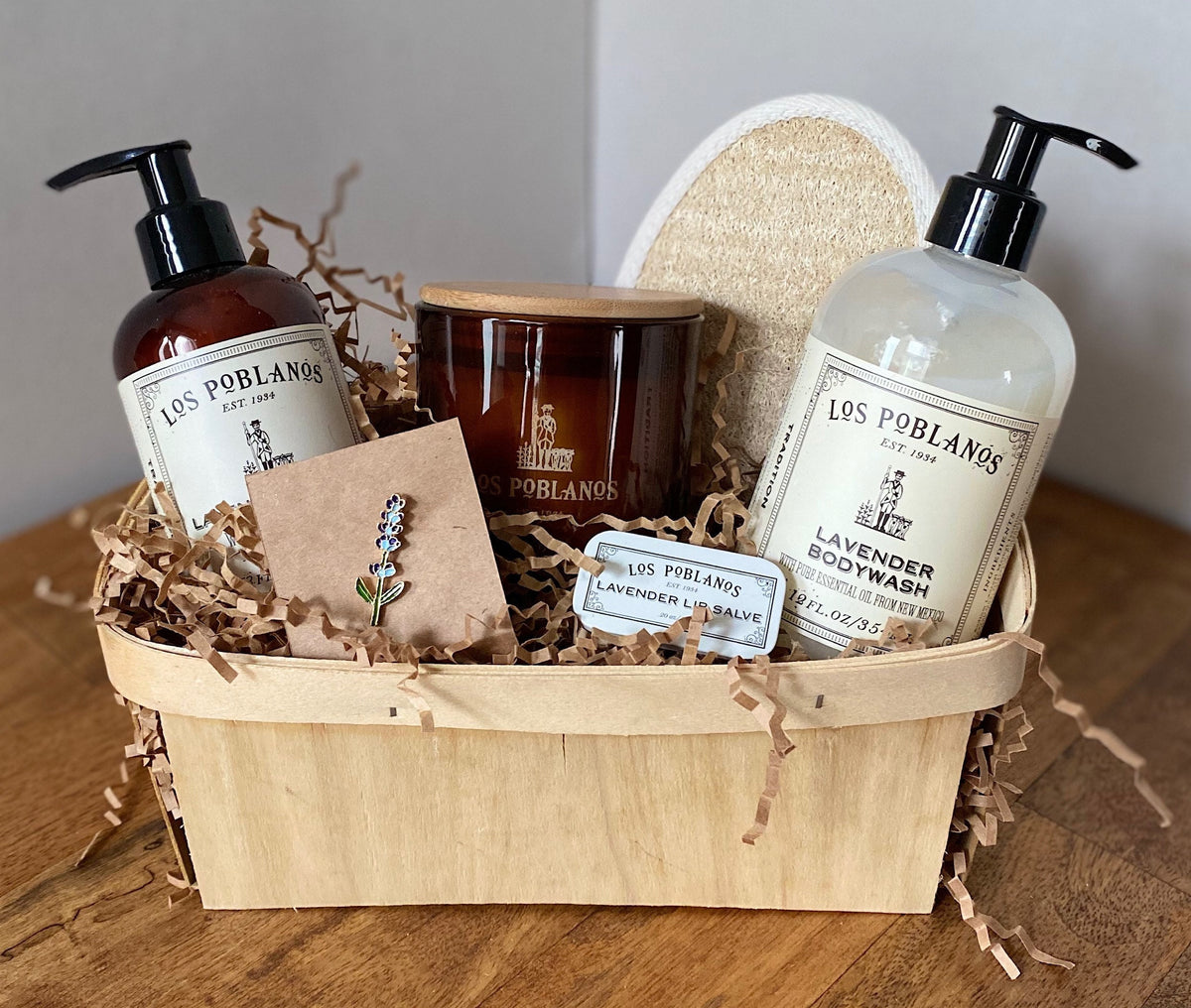 Lavender Spa Gift Set - Los Poblanos Candle, Lotion & Soap